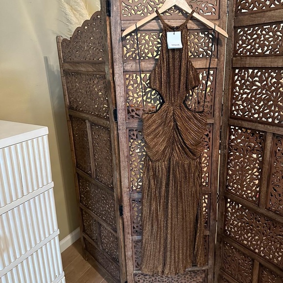 NEW NWT MISHA Odette Dress in Copper - Picture 2 of 4